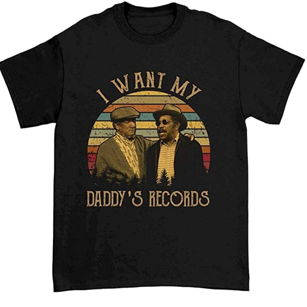 Daddys Records T-Shirt Vintage Music Tee I Want My Daddys Records Shirt 96